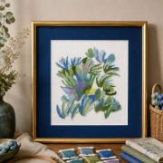 Blue flora