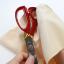 Sewing Shears with Lacquered Handles and Gold Leaf Shunuri