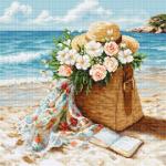 Azure Beach - Needlepoint