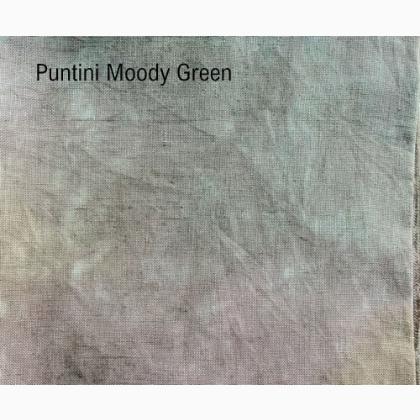 36ct Linen - Moody Green