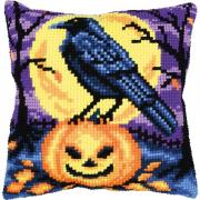 Cushion - Halloween crow
