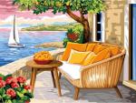 Summer balcony