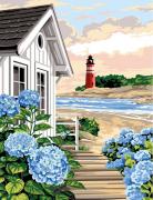 The lighthouse hut