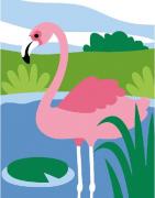 Pink flamingo