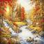 Autumn Haven - Needlepoint