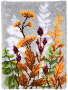 Rug - Autumn leaves and flowers