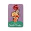 Vase of Flowers Needle Minder
