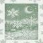 Kitchen towel - Silenzio - Green - NO Aida