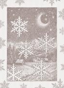Kitchen towel - Silenzio - Ecru - NO Aida