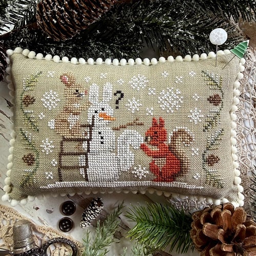 Snowman Lookalike - Bunny and Squirrel
