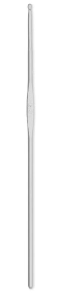 Wool Crochet Hook with Flat Thumb Rest - 2 mm Grey