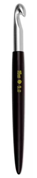 Soft-grip wool crochet hook - 9 mm