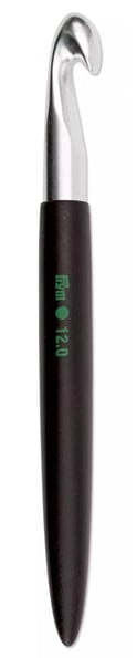 Soft-grip wool crochet hook - 12 mm