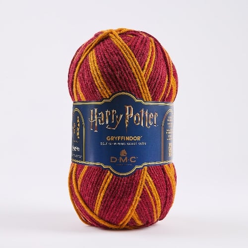 DMC Harry Potter Striping Scarf Yarn - Gryffindor (0301)