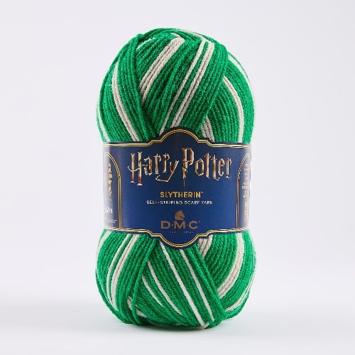 DMC Harry Potter Striping Scarf Yarn - Slytherin (0304)