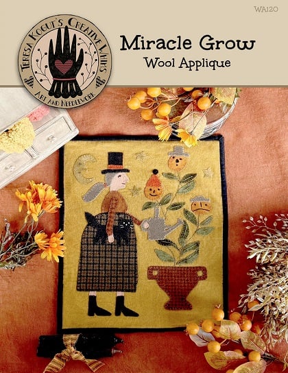 Wool Applique - Miracle Grow