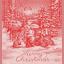 Kitchen towel - Armonia - Red Lurex - NO Aida
