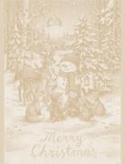 Kitchen towel - Armonia - Ecru Lurex - NO Aida