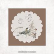 Textile label - Vogelfreund