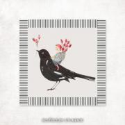 Textile label - Amselritt