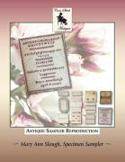 Mary Ann Slough, Specimen Sampler