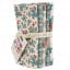 Tilda Village Life Fat Quarter Bundle Petrol/Teal