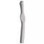 Wool Crochet Hook with Flat Thumb Rest - 3 mm Grey