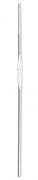 Wool Crochet Hook with Flat Thumb Rest - 2 mm Silver