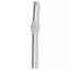 Wool Crochet Hook with Flat Thumb Rest - 2,5 mm Silver