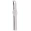 Wool Crochet Hook with Flat Thumb Rest - 3 mm Silver