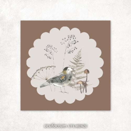 Textile label - Vogelfreund