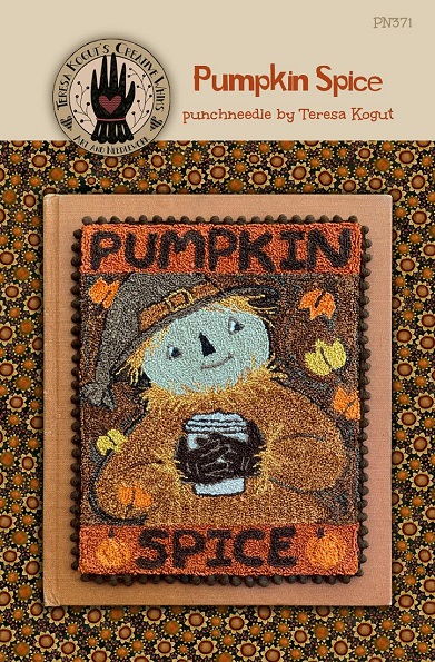 Pumpkin Spice - Punchneedle