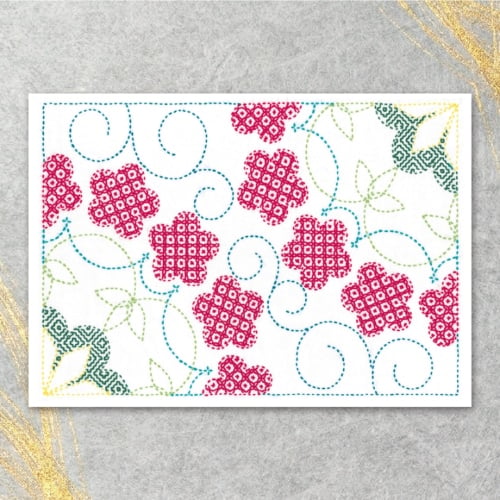 Olympus Sashiko Kit – Placemat