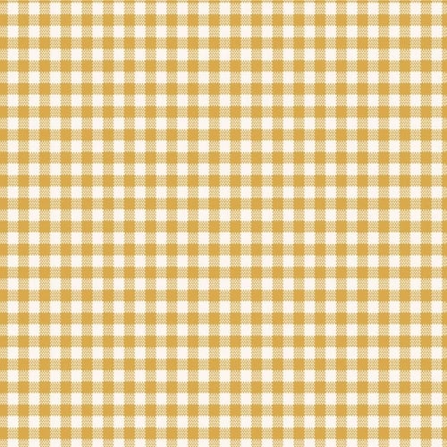 Gingham Yellow - 100x274cm