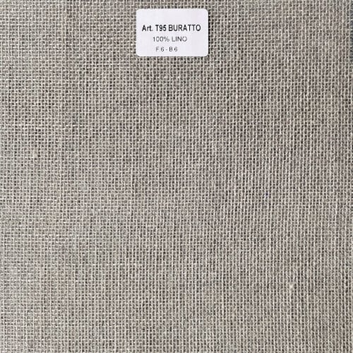 Pure Linen Sotema T95 Buratto - Greige