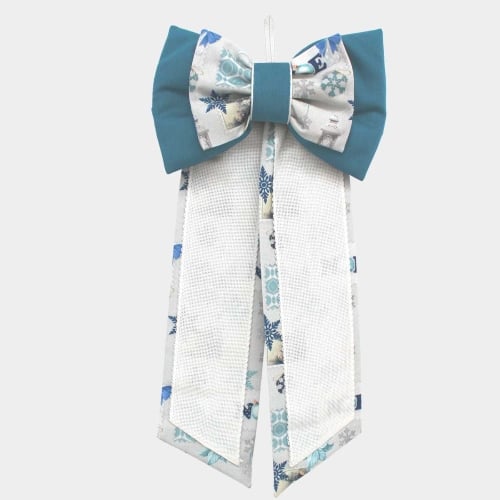 Door Decoration - Blue Christmas Flake