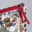 Dia de Muertos Skeleton Zipper Pouch - White
