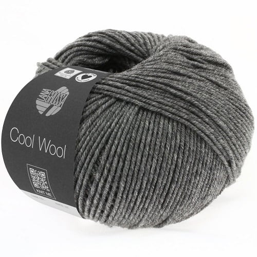 Cool Wool - Dark grey mélange 0412