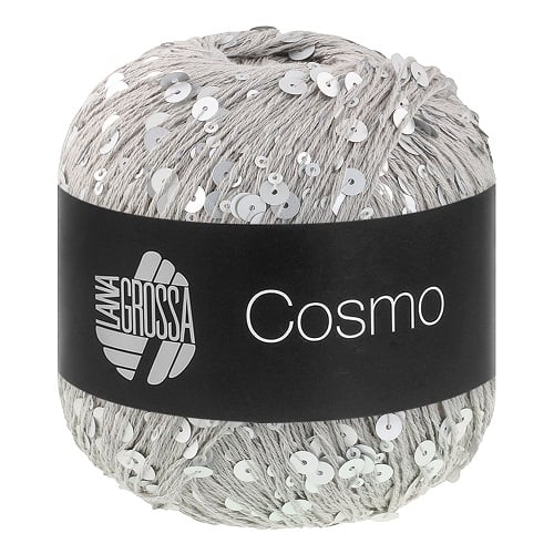 Cosmo - Light grey/Matt sequins 36