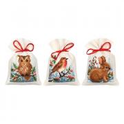 Potpourri bags: Forest friends in winter (3)