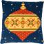 Cushion - Nordic Christmas ball