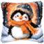Cushion - Chilly penguin