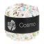 Cosmo - Cream/Multicoloured sequins 38