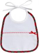 Baby Bib - Christmas - Tartan