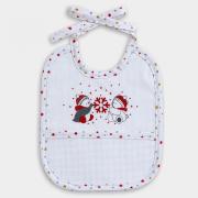 Bib - Penguin and Teddy bear