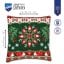 Cushion - Nordic evergreen snowflake