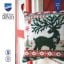 Cushion - Nordic evergreen reindeer