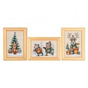 Miniature Woodland winter tales - set of 3