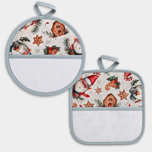 Kitchen Pot holders set - Gingerbread
