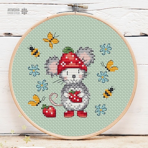 Strawberry Mouse Mini 3